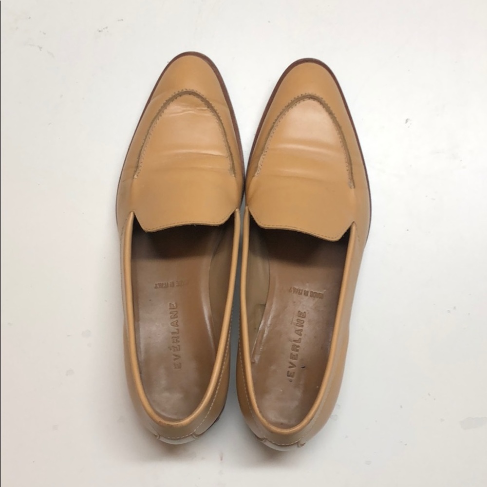 Everlane Tan Loafers